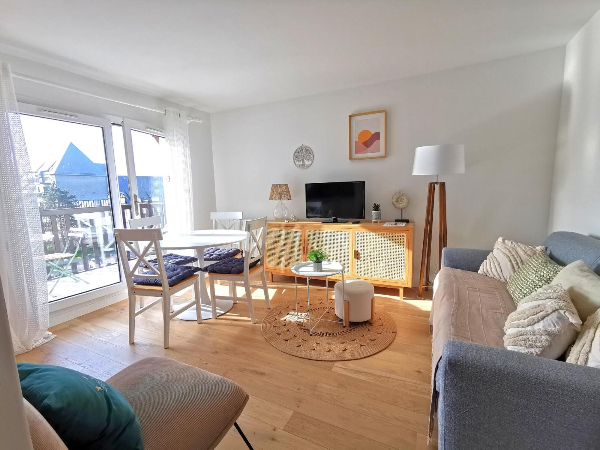 Cabourg Cosy, Appartement Refait A Neuf, 5 Min A Pied De La Mer المظهر الخارجي الصورة